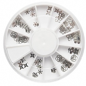 002 12kinds of sliver sheettetal in wheel