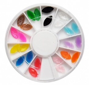 007 12kinds of 3D stones in wheel