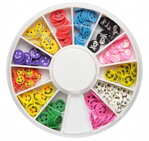 012 12kinds of rubber smile in wheel