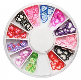 016 12kinds of rubber heart in wheel