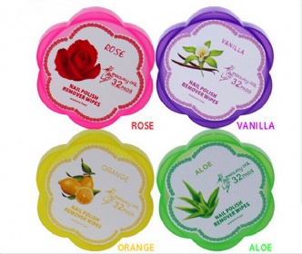 RM001 Nail polish remover pad