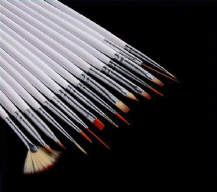 NB012 16PCS NAIL ART BRUSH KIT