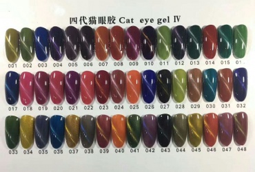 Cat eye gel polish